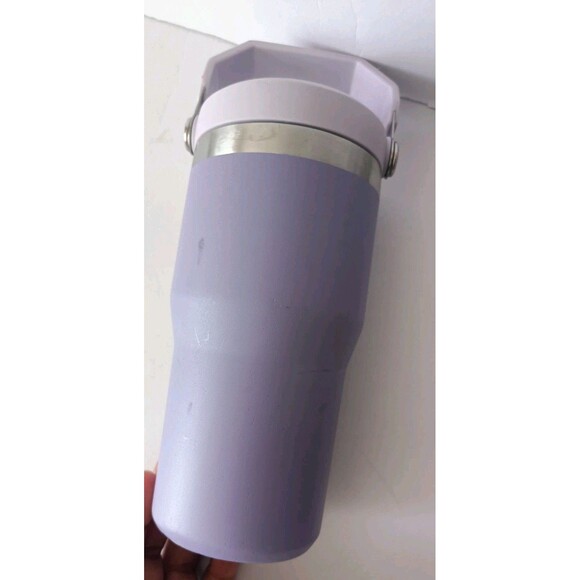 Stanley IceFlow Stainless Steel Flip Straw Tumbler with Handle 20 oz Purple - Picture 2 of 8